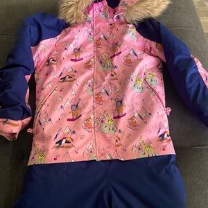 Girls Roxy one piece snowsuit